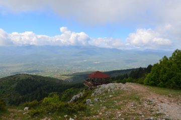 krajobraz górski w Macedonii